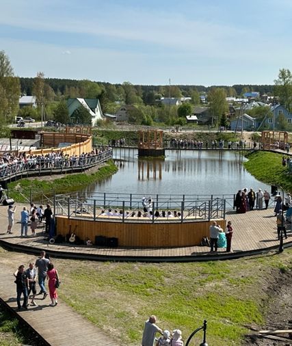 Каскад прудов